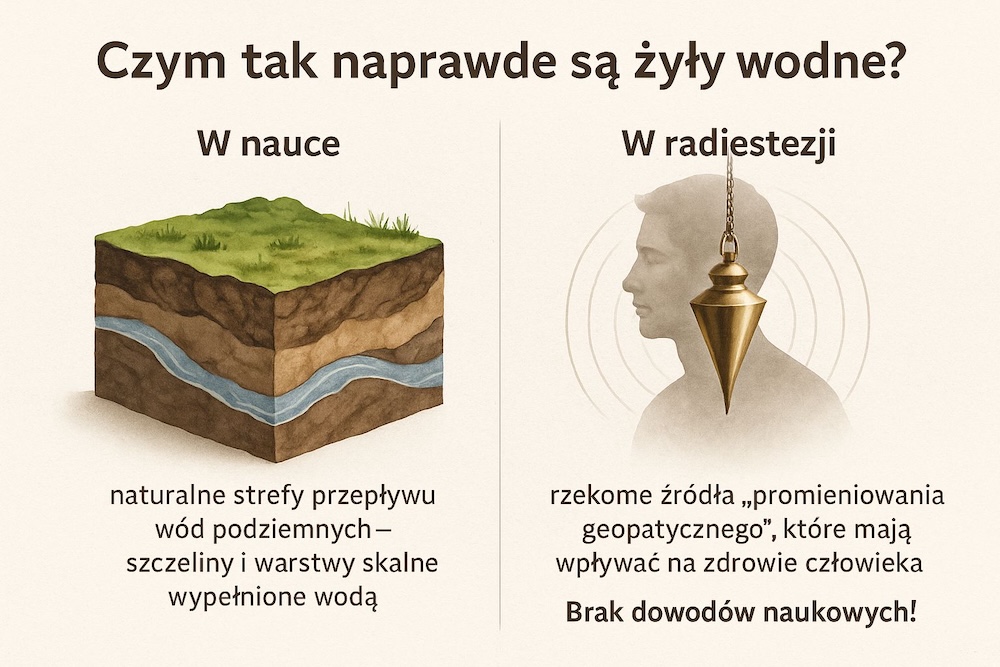 czym są żyły wodne - wyjaśnienie 