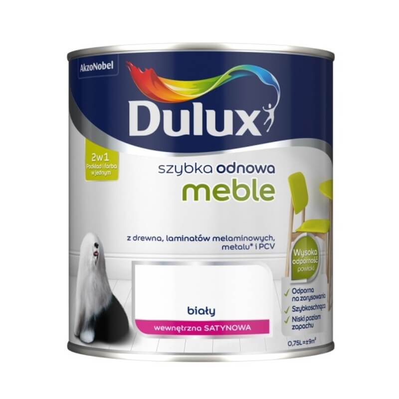 farba do malowania mebli z okleiny - Dulux Szybka Odnowa Meble