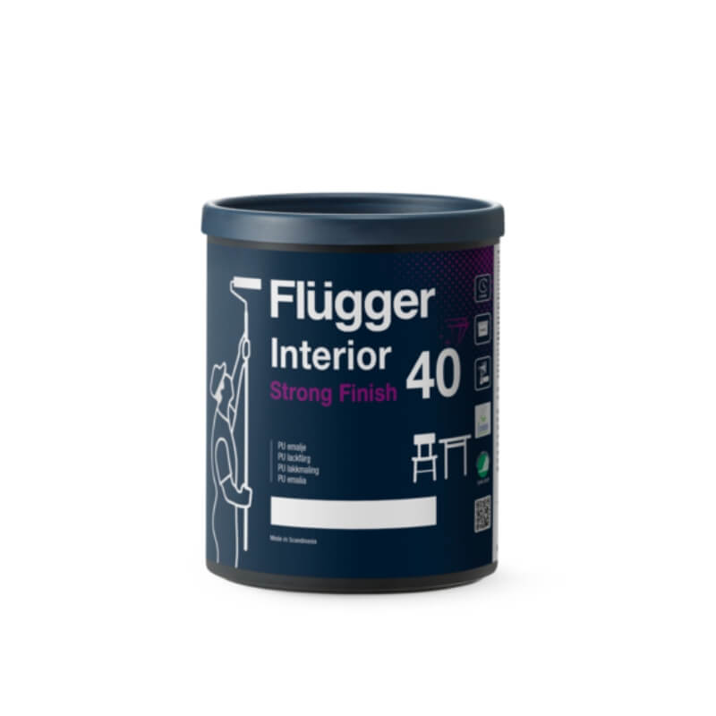 najlepsza farba do malowania mebli z okleiny - Flügger 