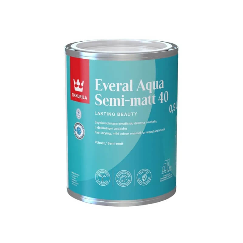 farba do malowania mebli z okleiny - Tikkurila Everal Aqua