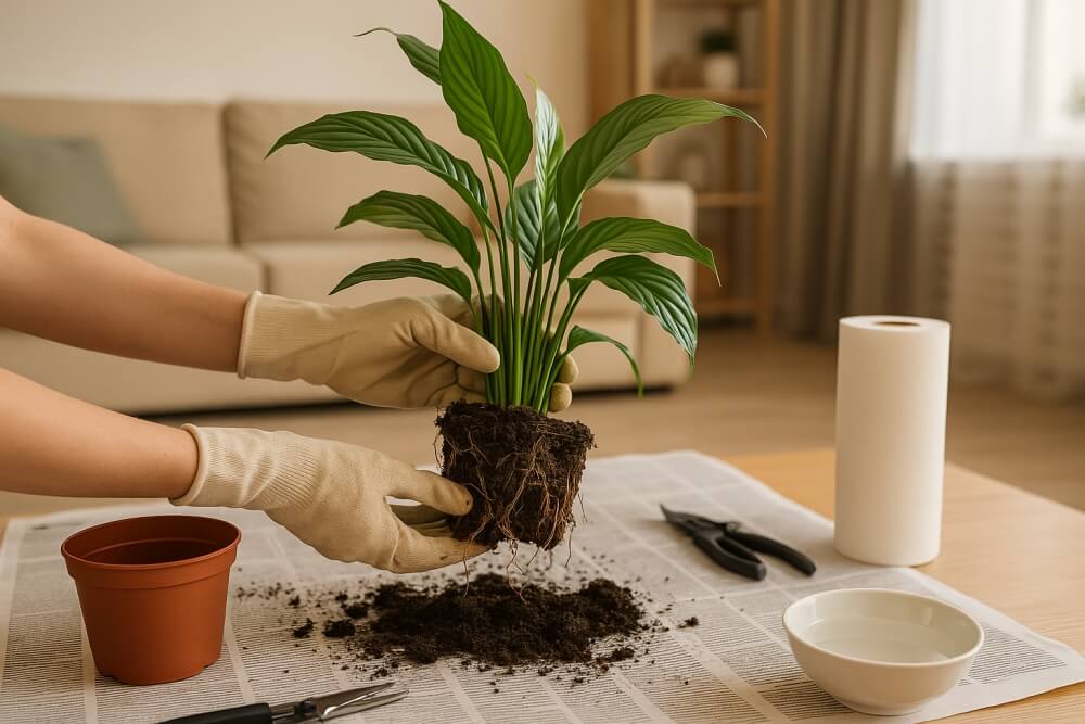 przelany skrzydłokwiat - akcja ratunkowa