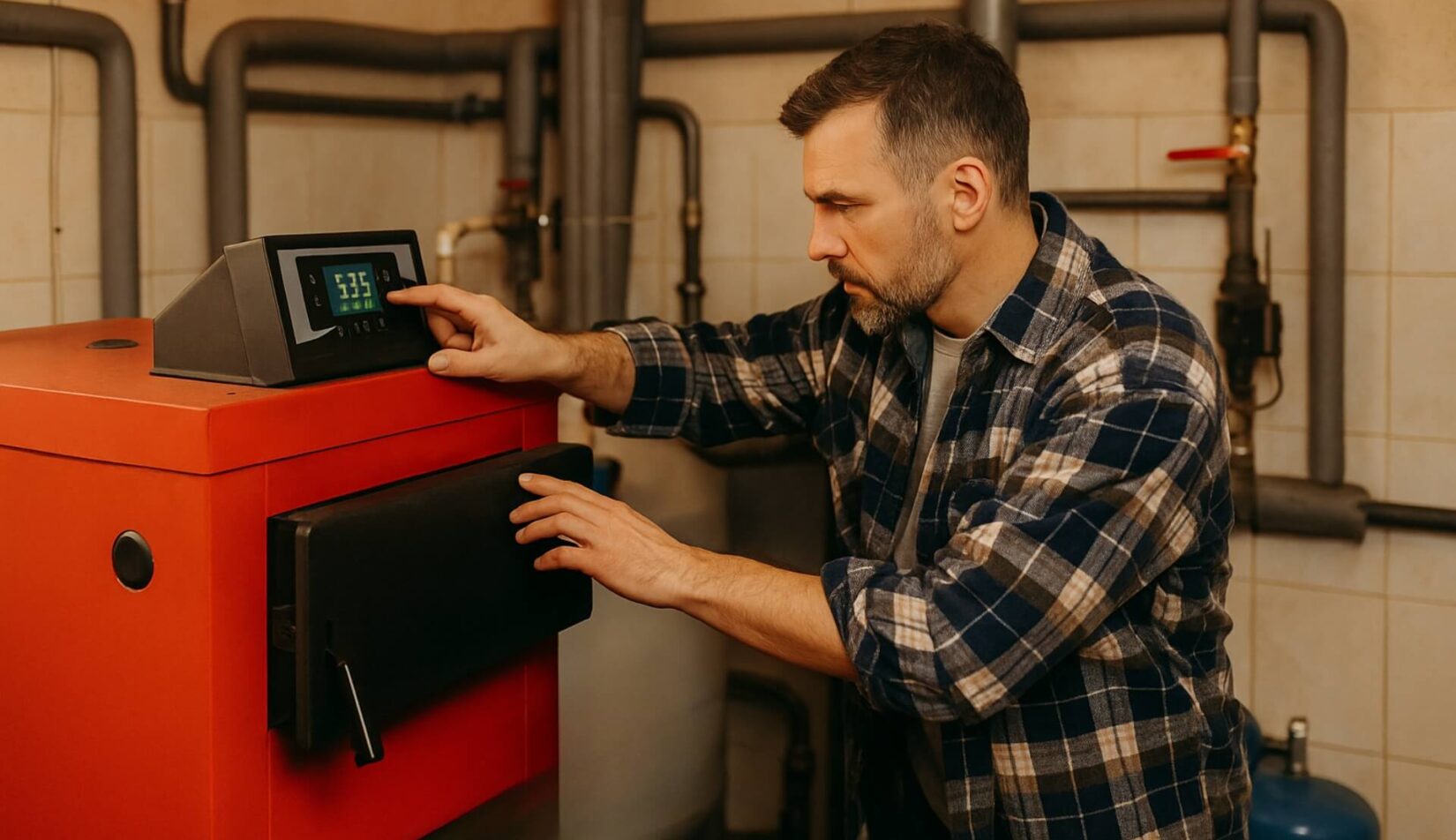 Jak ustawić piec na ekogroszek z podajnikiem ślimakowym? Poradnik krok po kroku