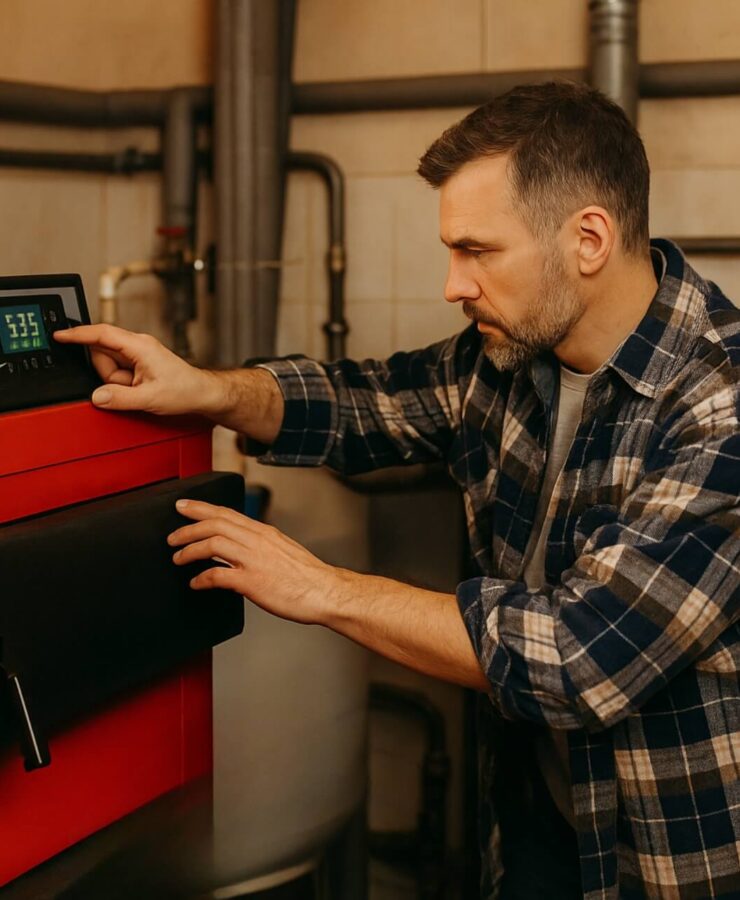 Jak ustawić piec na ekogroszek z podajnikiem ślimakowym? Poradnik krok po kroku