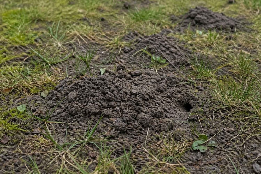 karczownik kopce - jak wyglądają 