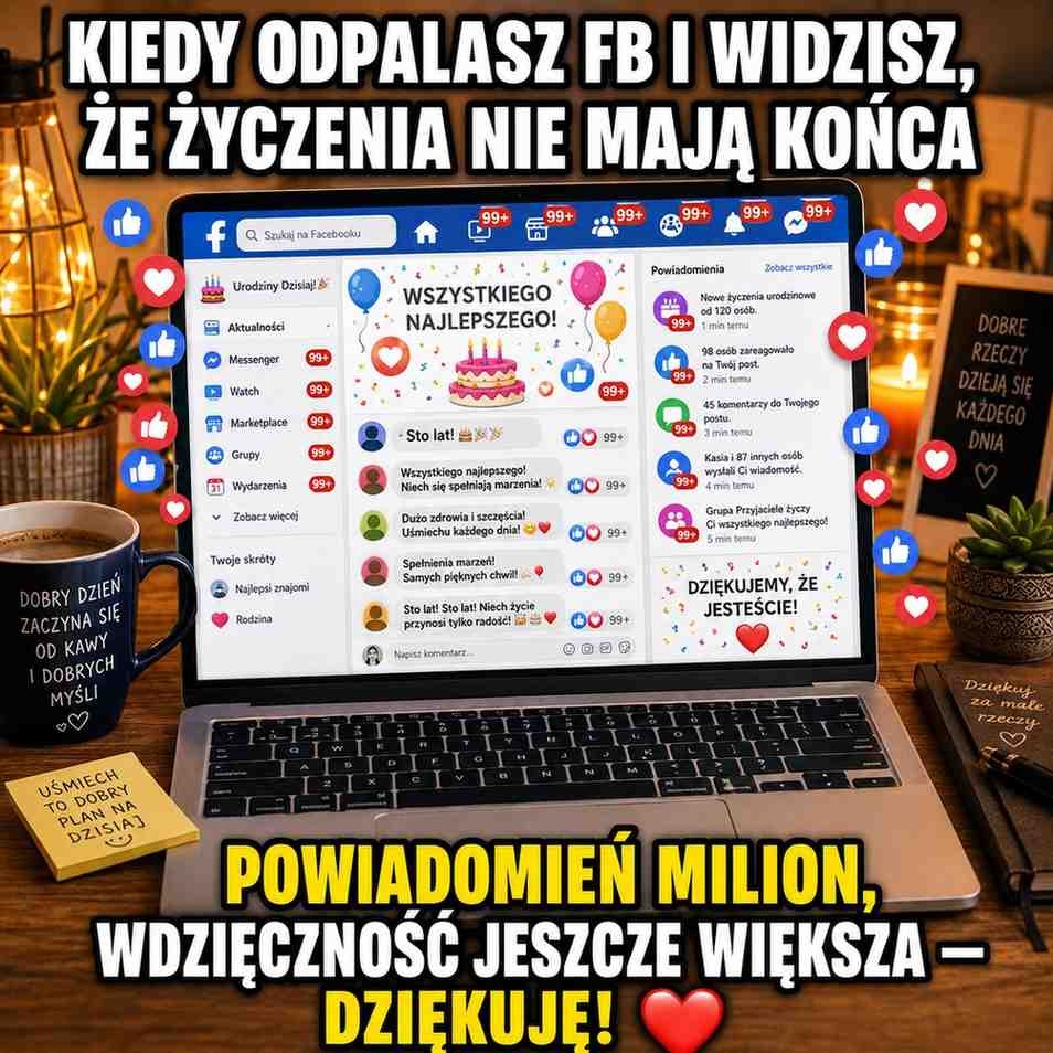 urodziny na fb - obrazek 