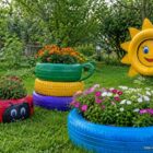 Cuda ze starych opon – lista 25 pomysłów z instrukcjami